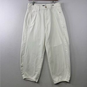 DL1961 Miro Barrel Jeans | High Rise Vintage | White | Size 31